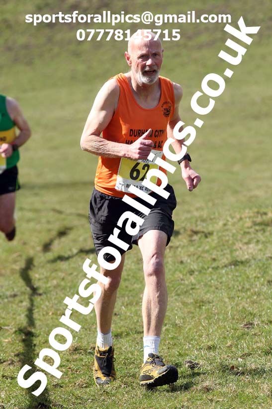 Masters men 2021 NECAA Cross Country Relays, Thornley Farm, Peterlee, Saturday, April 10th. Photo: David T. Hewitson/Sports for All Pics